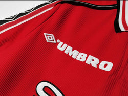 Image of Manchester United 1998/99 Domicile à manches longues