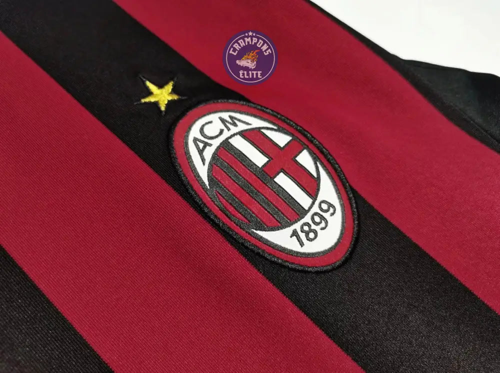 AC Milan 2009/10 Domicile à manches longues