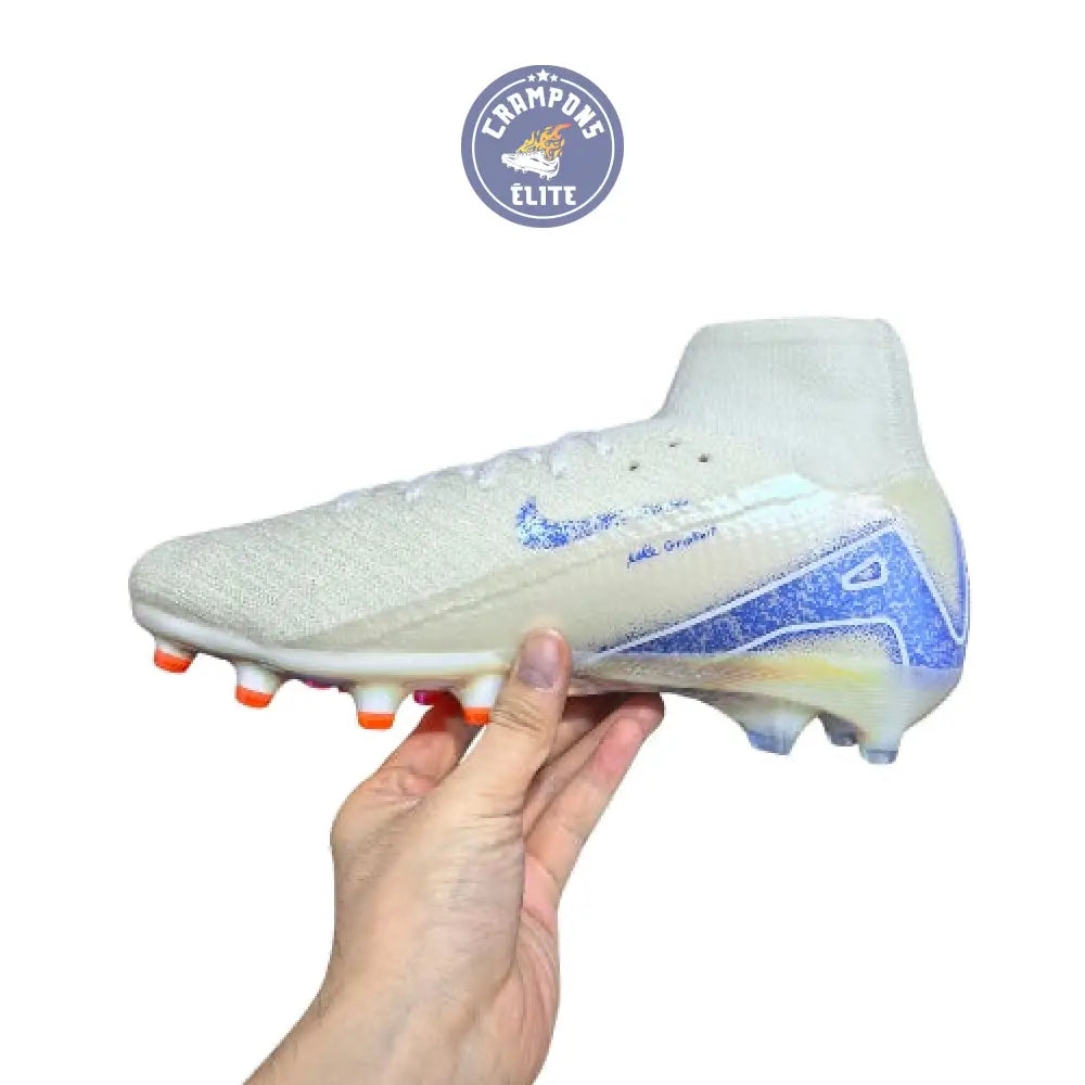 Image of Air Zoom Mercurial Superfly 10 AG Blueprint - Blanc/Bleu