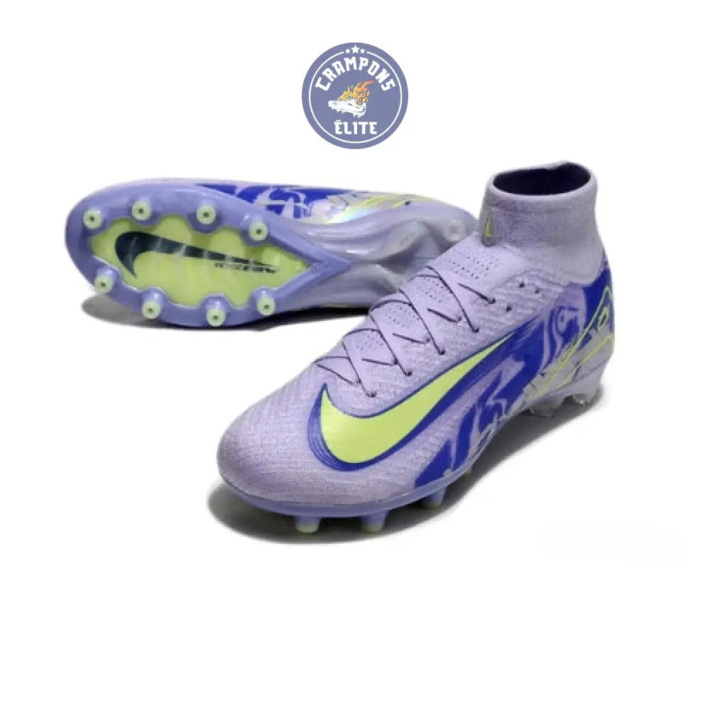 Air Zoom Mercurial Superfly 10 AG - Violet/Bleu/Vert