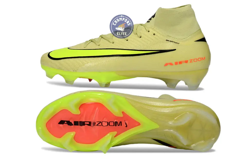 Image of Air Zoom Mercurial Superfly 10 Elite FG - Jaune/Noir