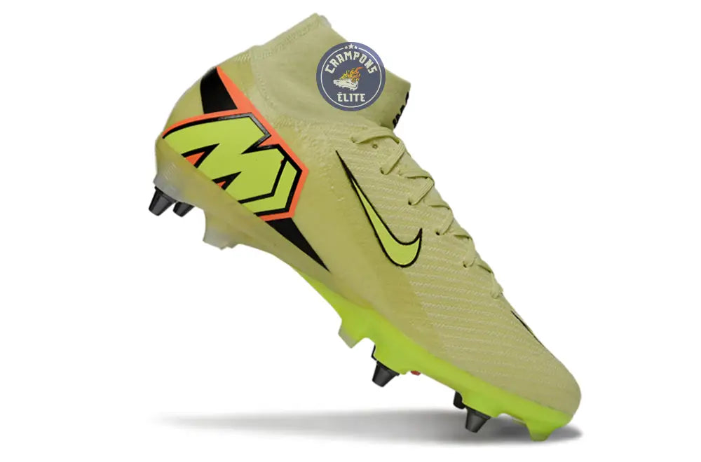 Nike Air Zoom Mercurial Superfly 10 SG Max Voltage - Vert/Jaune Fluo/Orange