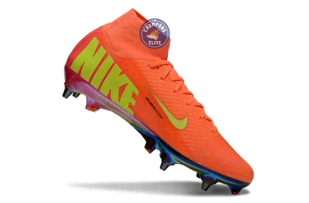 Image of Air Zoom Mercurial Superfly 10 SG - Orange/Jaune/Rose