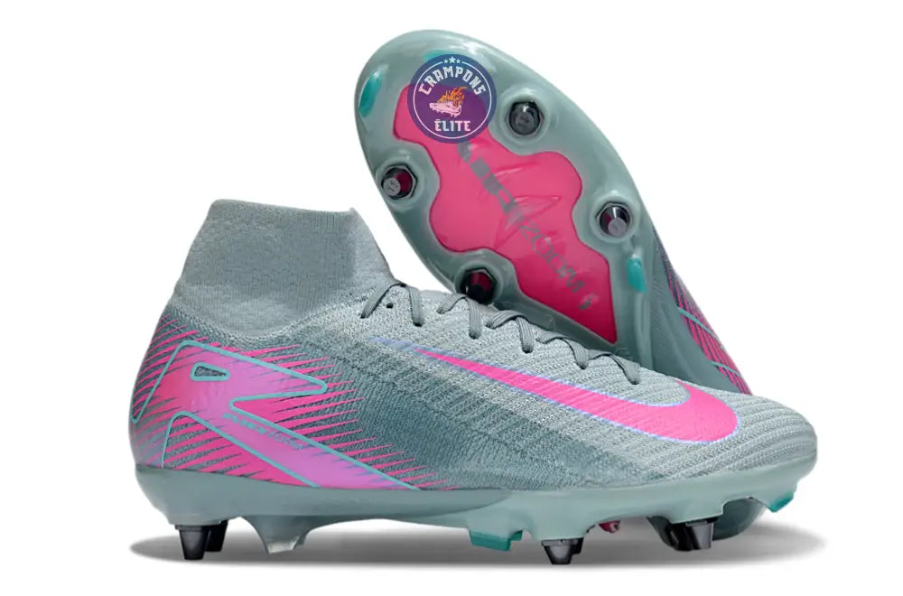 Image of Air Zoom Mercurial Superfly 10 SG Prism - Ocean Cube/Rose