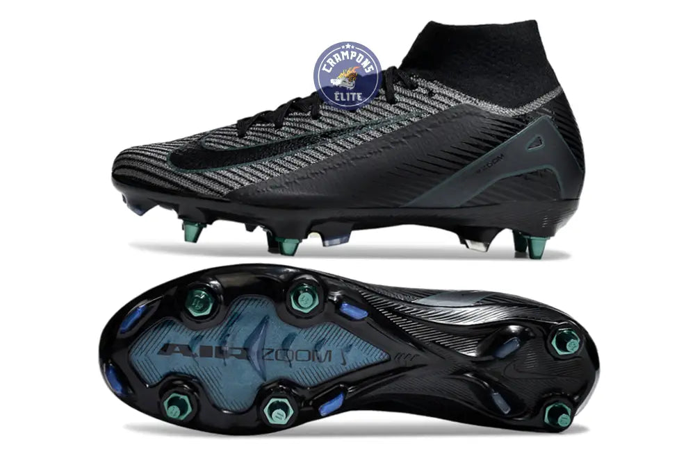 Image of Air Zoom Mercurial Superfly 10 SG-PRO Shadow - Noir/Vert