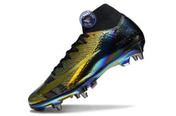 Image of Air Zoom Mercurial Superfly 10 SG Soft Ground - Doré/Noir/Bleu