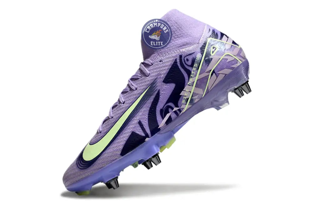 Air Zoom Mercurial Superfly 10 SG United - Purple Agate/Jaune Fluo