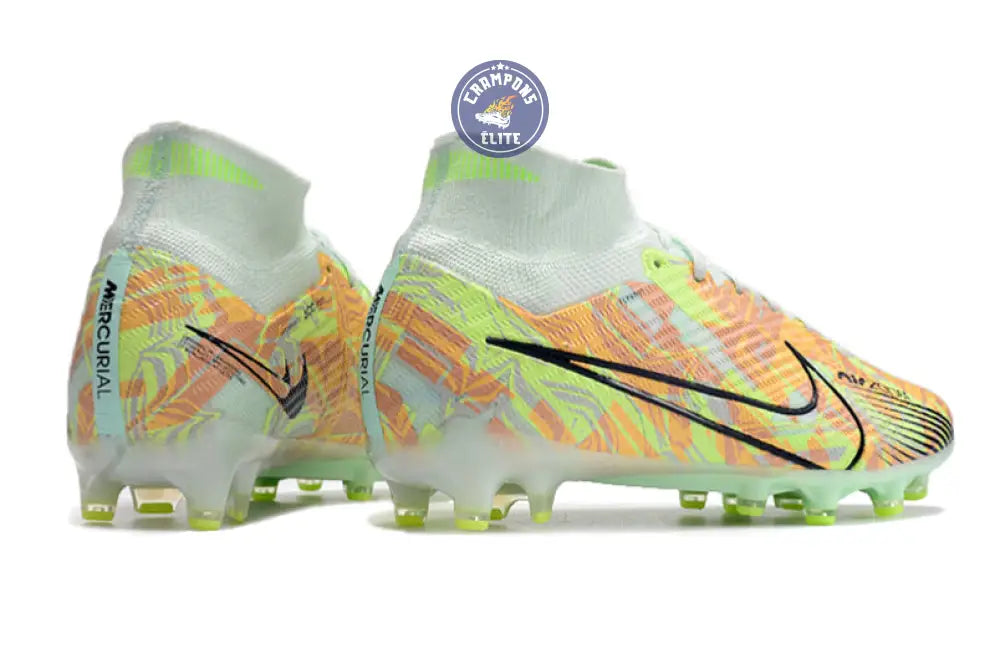 Air Zoom Mercurial Superfly 9 AG Bonded - Vert/Bleu/Orange