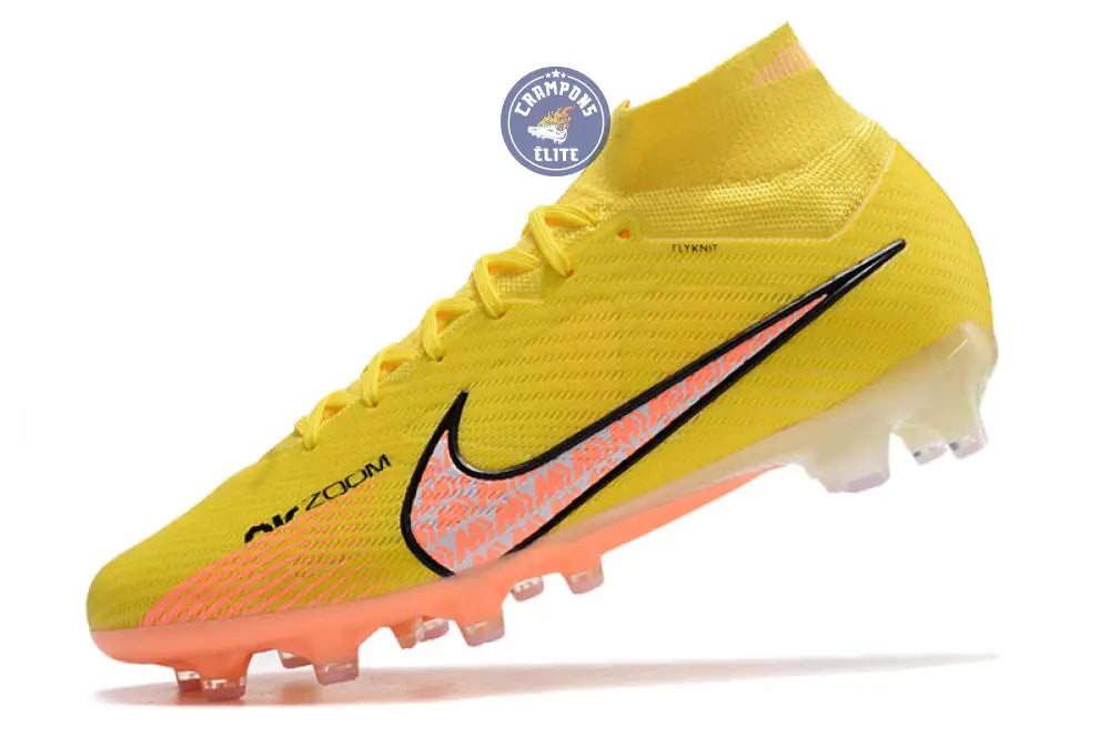 Air Zoom Mercurial Superfly 9 AG Lucent - Jaune/Crépuscule/Barely Grape