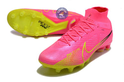 Image of Air Zoom Mercurial Superfly 9 AG Luminous - Rose/Jaune Fluo/Gris