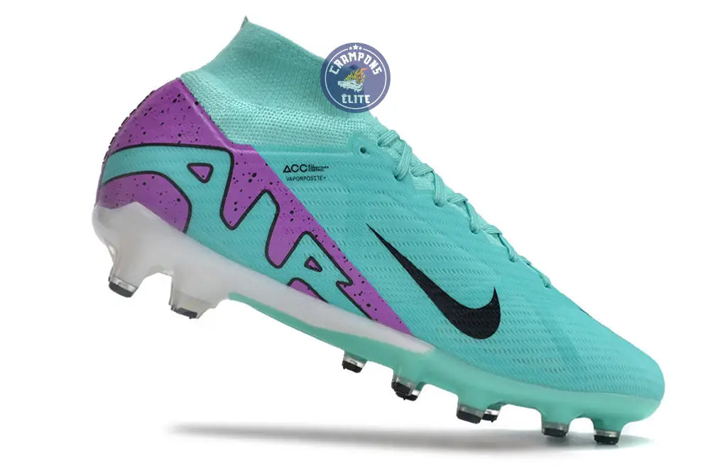 Air Zoom Mercurial Superfly 9 AG Peak Ready - Turquoise/Rose/Noir/Blanc