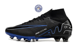 Image of Air Zoom Mercurial Superfly 9 AG Shadow - Noir/Chrome/Bleu