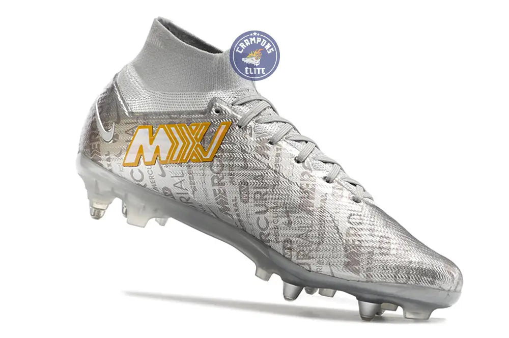 Image of Air Zoom Mercurial Superfly 9 Anticlog 25 - Argenté/Gris/Doré