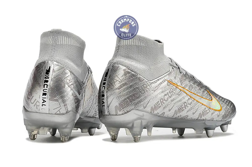 Image of Air Zoom Mercurial Superfly 9 Anticlog 25 - Argenté/Gris/Doré