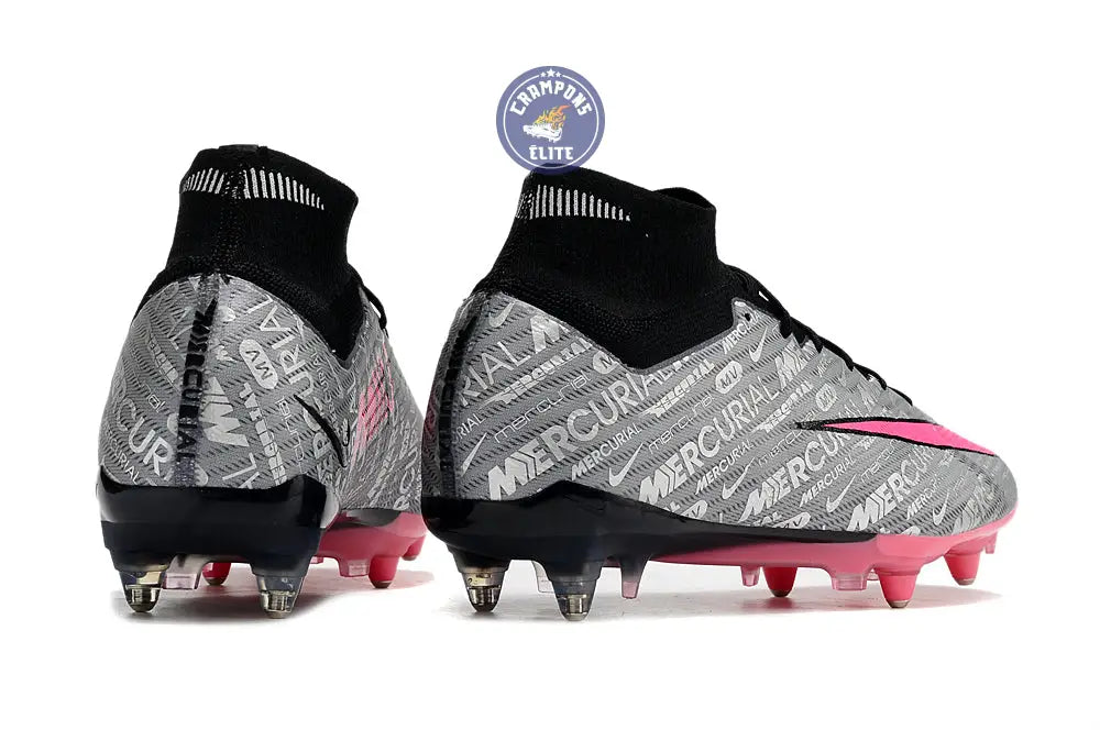 Image of Air Zoom Mercurial Superfly 9 Anticlog 25 - Argenté/Rose/Noir