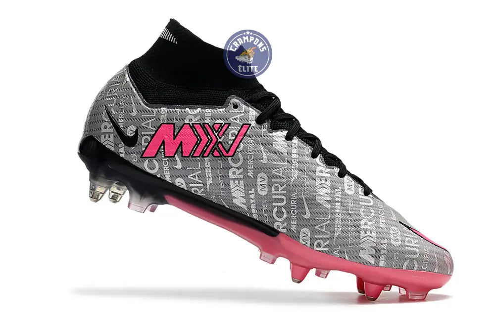 Air Zoom Mercurial Superfly 9 Anticlog 25 - Argenté/Rose/Noir