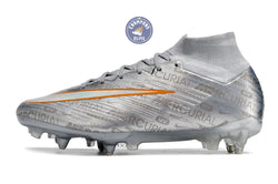 Image of Air Zoom Mercurial Superfly 9 Anticlog SG - Argenté/Gris/Doré/Blanc