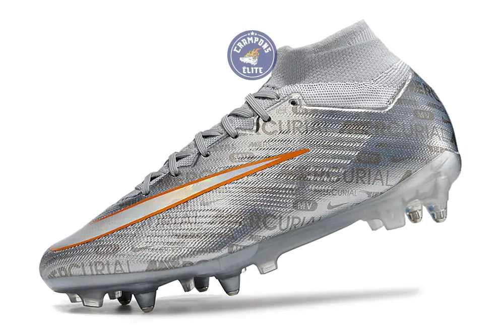 Air Zoom Mercurial Superfly 9 Anticlog SG - Argenté/Gris/Doré/Blanc