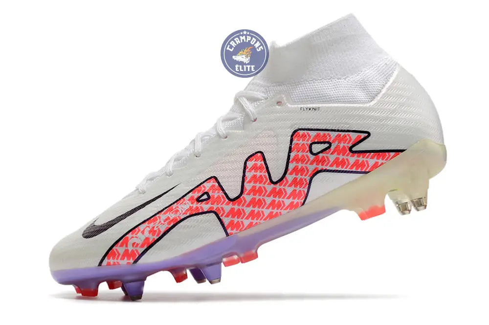 Image of Air Zoom Mercurial Superfly 9 Anticlog SG - Blanc/Rouge/Blanc ÉDITION LIMITÉE