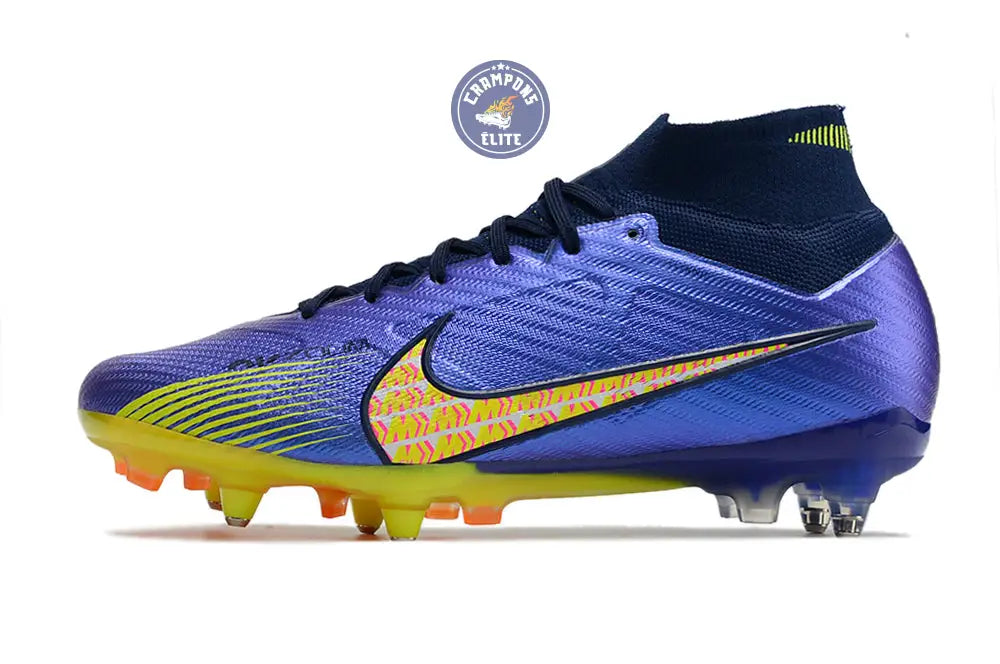 Image of Air Zoom Mercurial Superfly 9 Anticlog SG - Bleu Marine/Bleu/Jaune/Orange