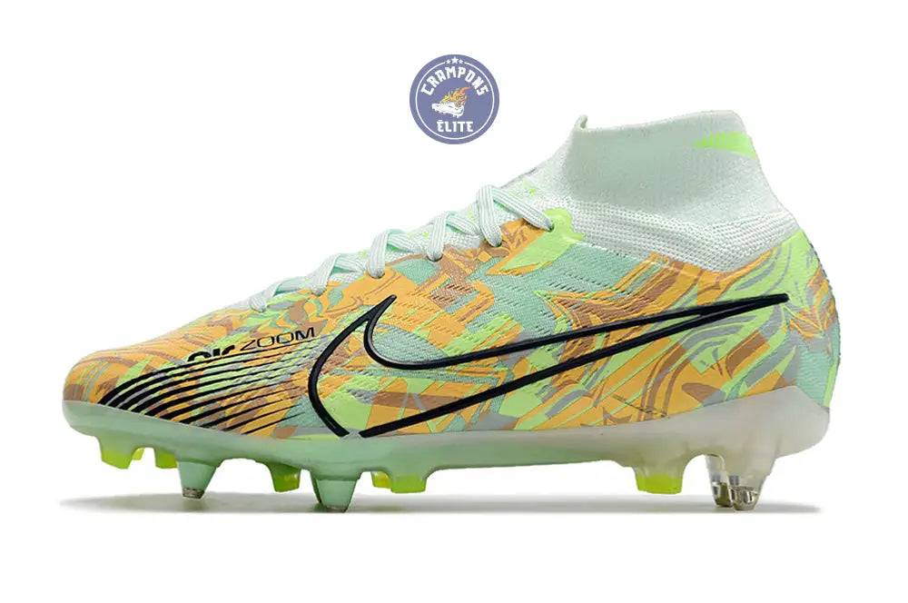 Air Zoom Mercurial Superfly 9 Anticlog SG Bonded - Vert/Bleu/Orange
