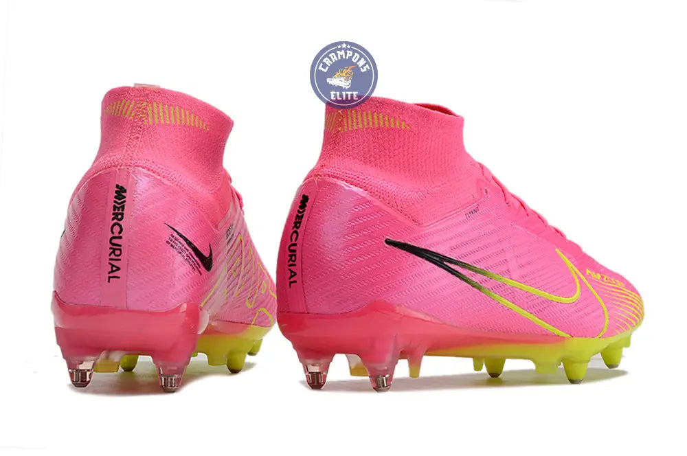 Image of Air Zoom Mercurial Superfly 9 Anticlog SG Luminous - Rose/Jaune Fluo/Gris