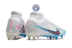 Image of Air Zoom Mercurial Superfly 9 Anticlog SG-PRO Blast - Blanc/Bleu/Rose/Violet