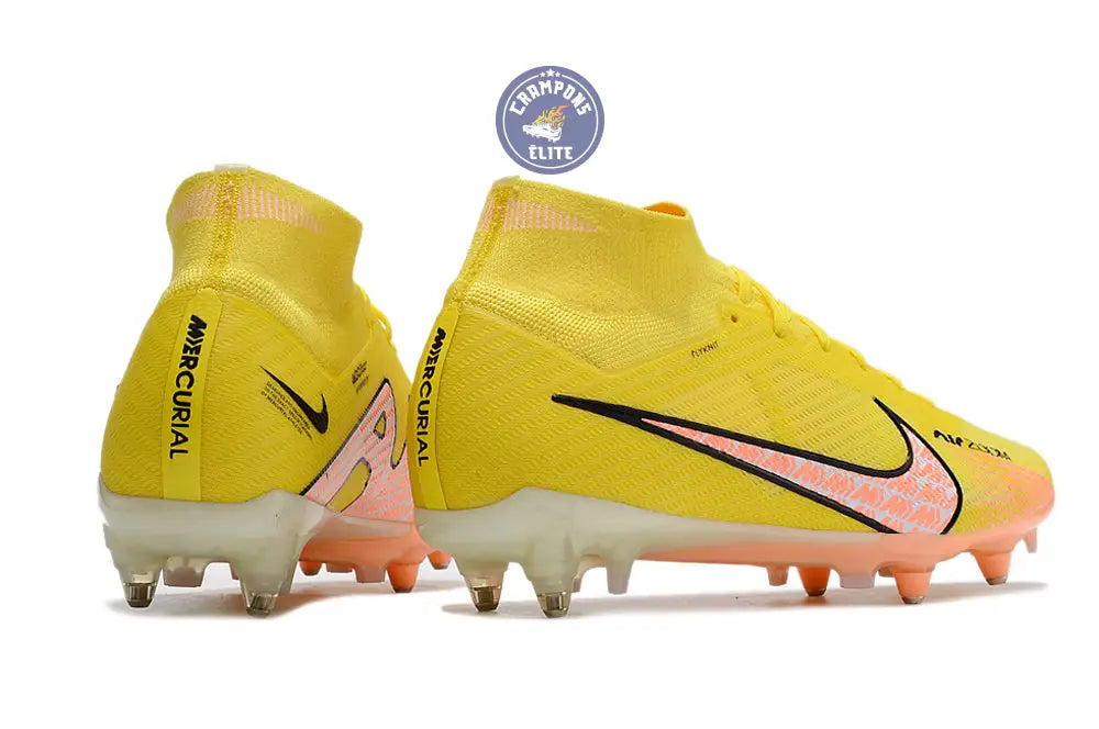 Image of Air Zoom Mercurial Superfly 9 Anticlog SG-PRO Lucent - Jaune/Crépuscule/Doll