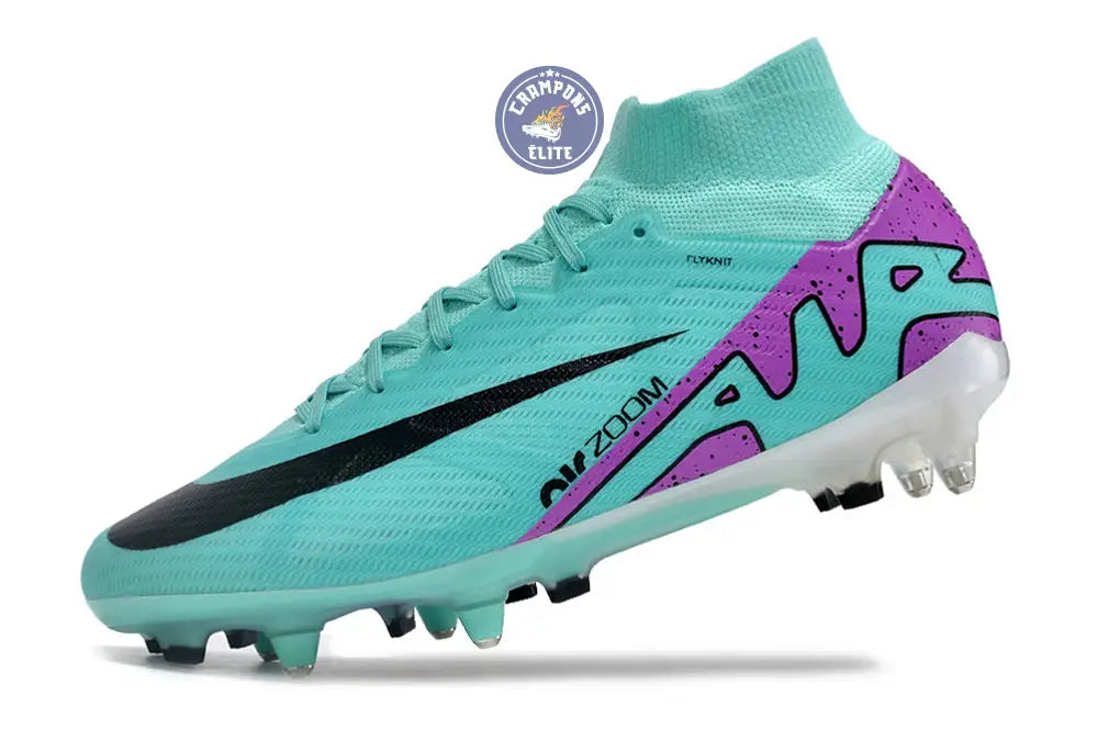 Air Zoom Mercurial Superfly 9 Anticlog SG-PRO Peak Ready - Turquoise/Rose/Noir/Blanc
