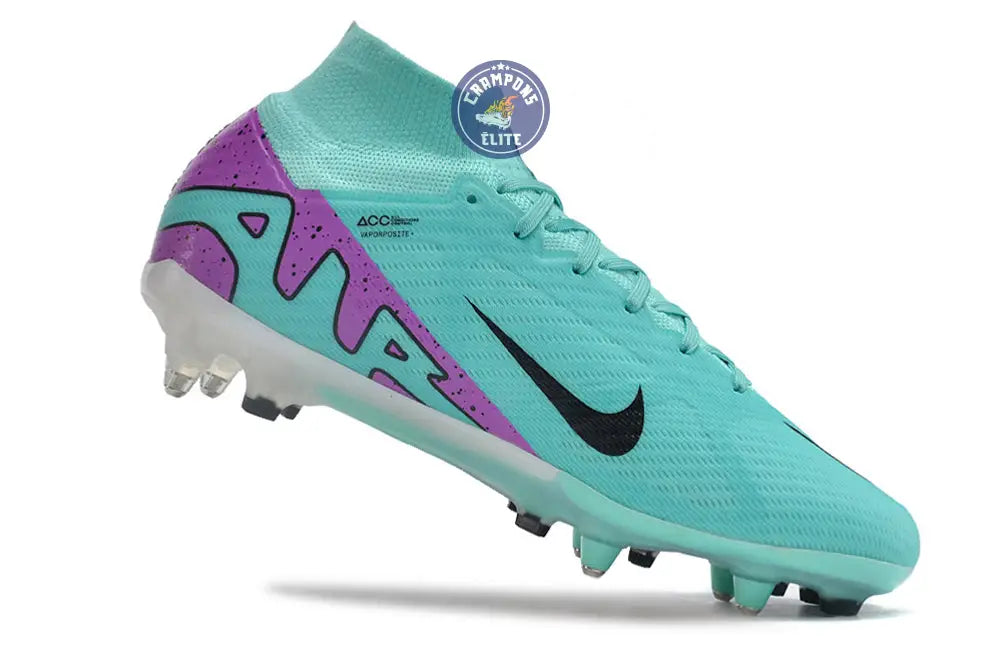 Image of Air Zoom Mercurial Superfly 9 Anticlog SG-PRO Peak Ready - Turquoise/Rose/Noir/Blanc