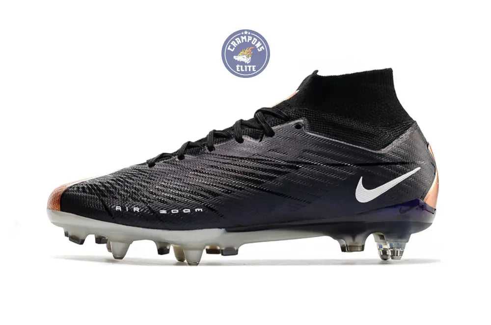 Air Zoom Mercurial Superfly 9 Anticlog SG Retro - Noir/Cuivre/Blanc ÉDITION LIMITÉE