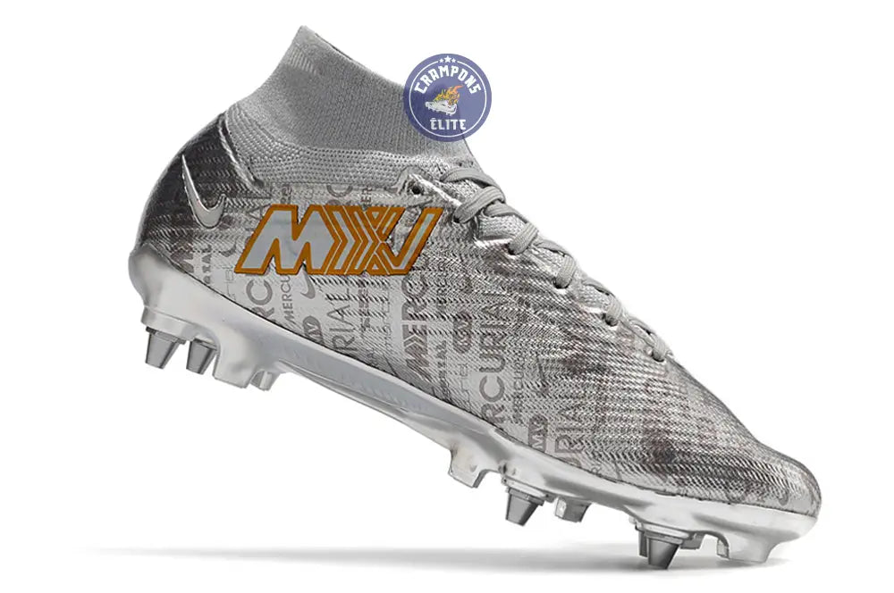 Air Zoom Mercurial Superfly 9 SG - Argenté/Gris/Doré