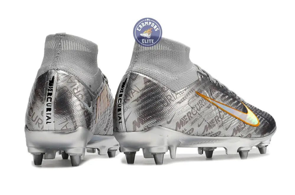 Image of Air Zoom Mercurial Superfly 9 SG - Argenté/Gris/Doré