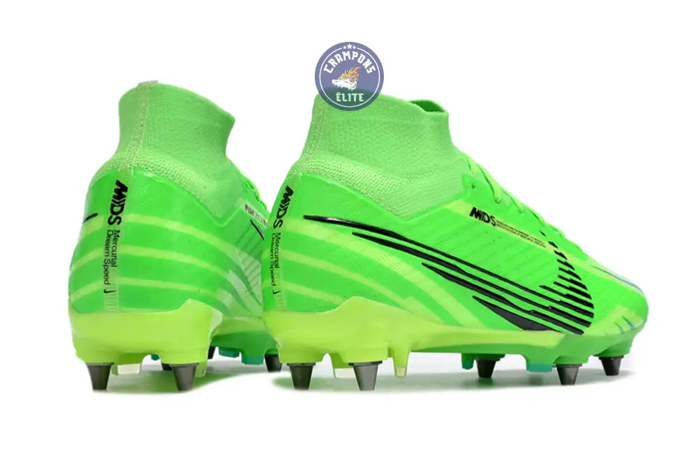 Image of Air Zoom Mercurial Superfly 9 SG Dream Speed 8 - Vert/Noir/Vert
