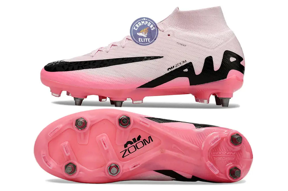 Image of Air Zoom Mercurial Superfly 9 SG-PRO Mad Brilliance - Rose/Noir