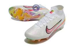 Image of Air Zoom Mercurial Superfly 9 x Rashford Anticlog SG - Blanc/Rose/Orange/Jaune
