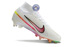 Image of Air Zoom Mercurial Superfly 9 x Rashford Anticlog SG - Blanc/Rose/Orange/Jaune