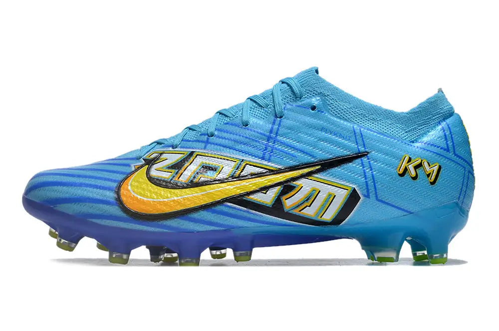 Air Zoom Mercurial Vapor 15 Academy AG Mbappé Personal Edition - Bleu/Blanc