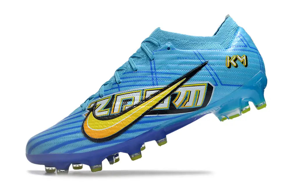 Air Zoom Mercurial Vapor 15 Academy AG Mbappé Personal Edition - Bleu/Blanc