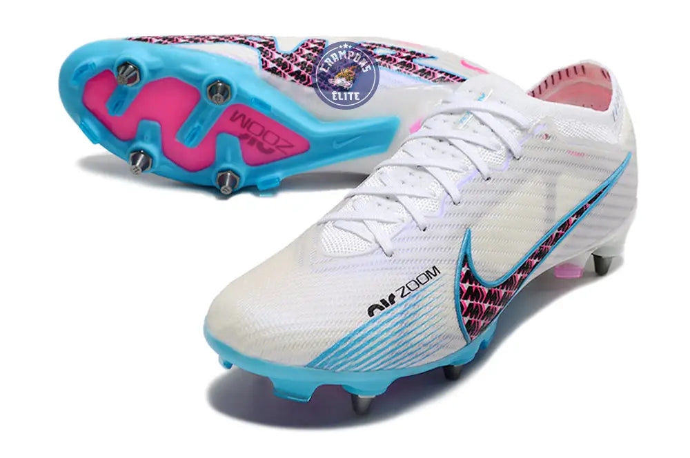 Air Zoom Mercurial Vapor 15 Academy Anticlog SG - Blanc/Bleu/Rose