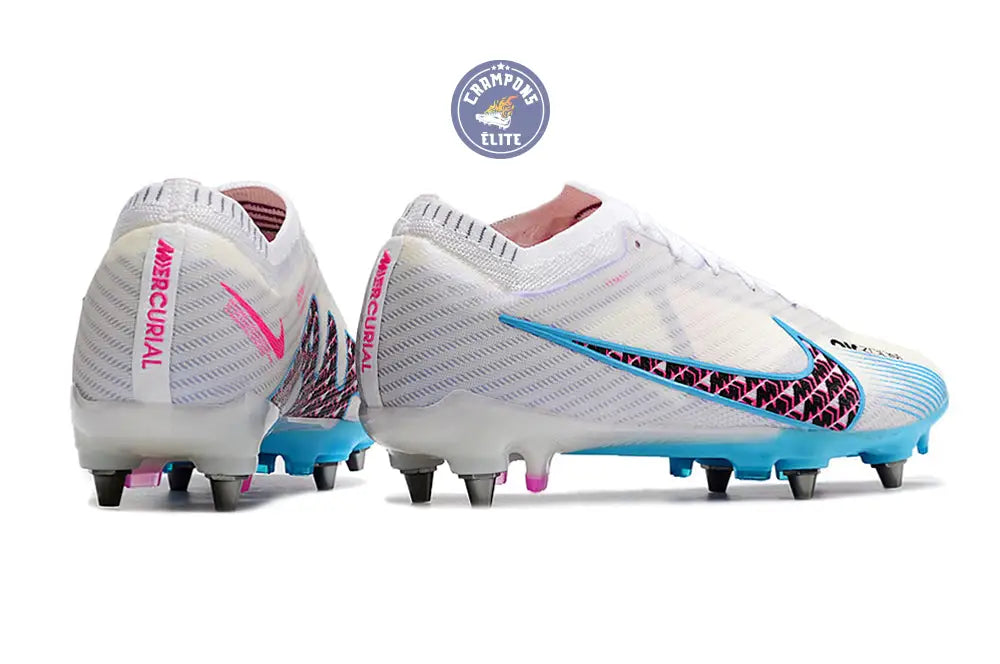 Air Zoom Mercurial Vapor 15 Academy Anticlog SG - Blanc/Bleu/Rose