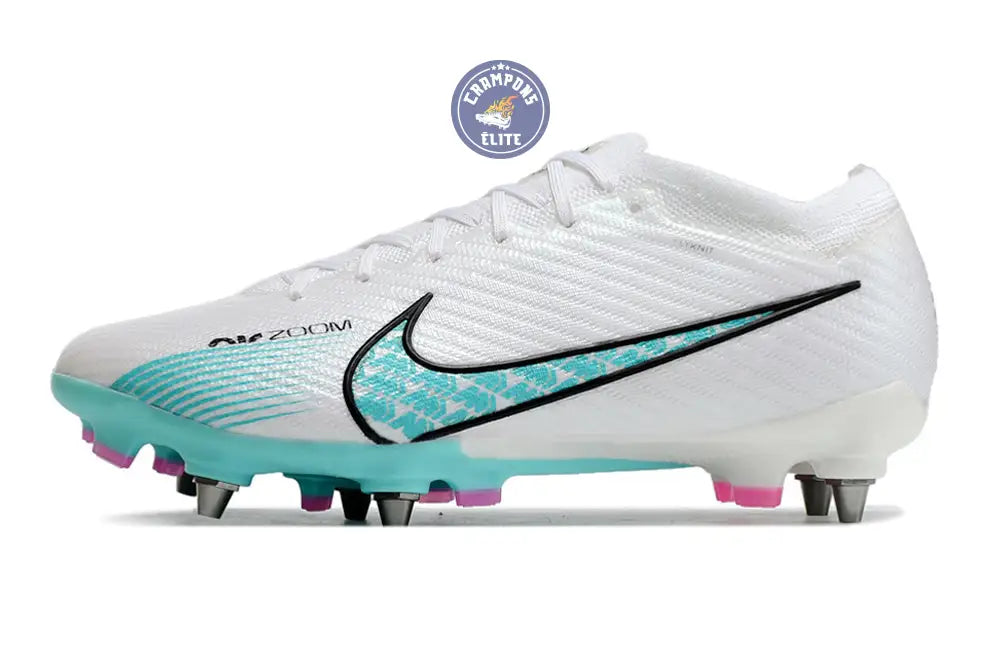 Air Zoom Mercurial Vapor 15 Academy Anticlog SG Blast - Blanc/Bleu Turquoise/Rose