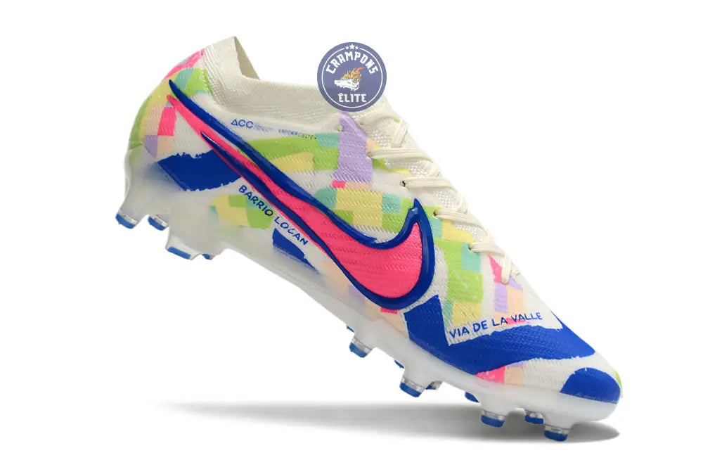 Image of Air Zoom Mercurial Vapor 15 AG - Blanc/Jaune/Bleu/Vert/Rose