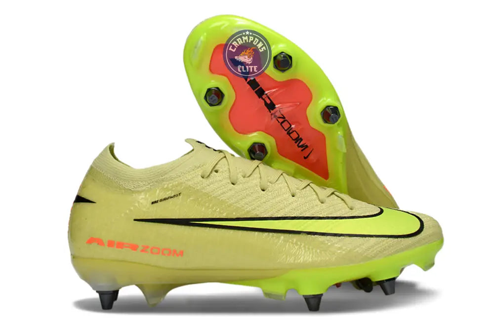 Nike Air Zoom Mercurial Vapor 16 SG Max Voltage - Vert/Jaune Fluo/Orange