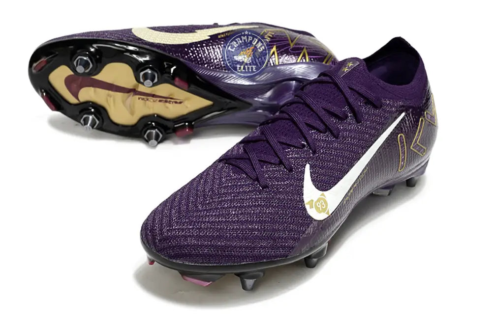 Air Zoom Mercurial Vapor 16 SG Mbappé Personal Edition - Violet/Blanc
