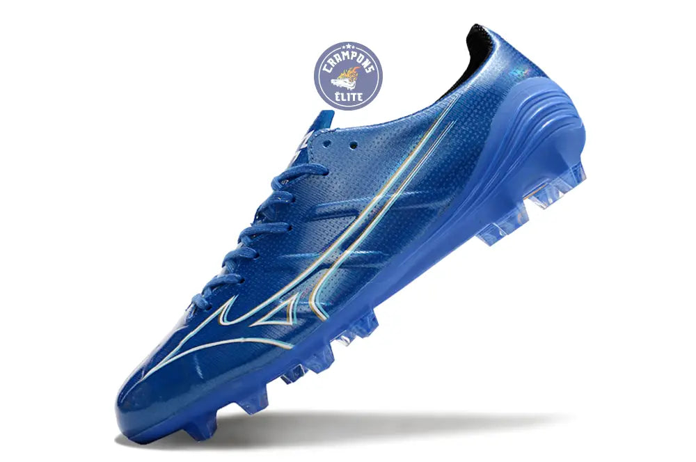 Alpha Elite FG/AG Mugen - Bleu/Blanc/Doré