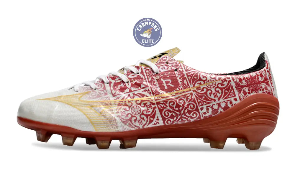 Image of Alpha Made in Japan FG/AG Sergio Ramos 4 Vol. lll - Blanc/Doré/Rouge ÉDITION LIMITÉE