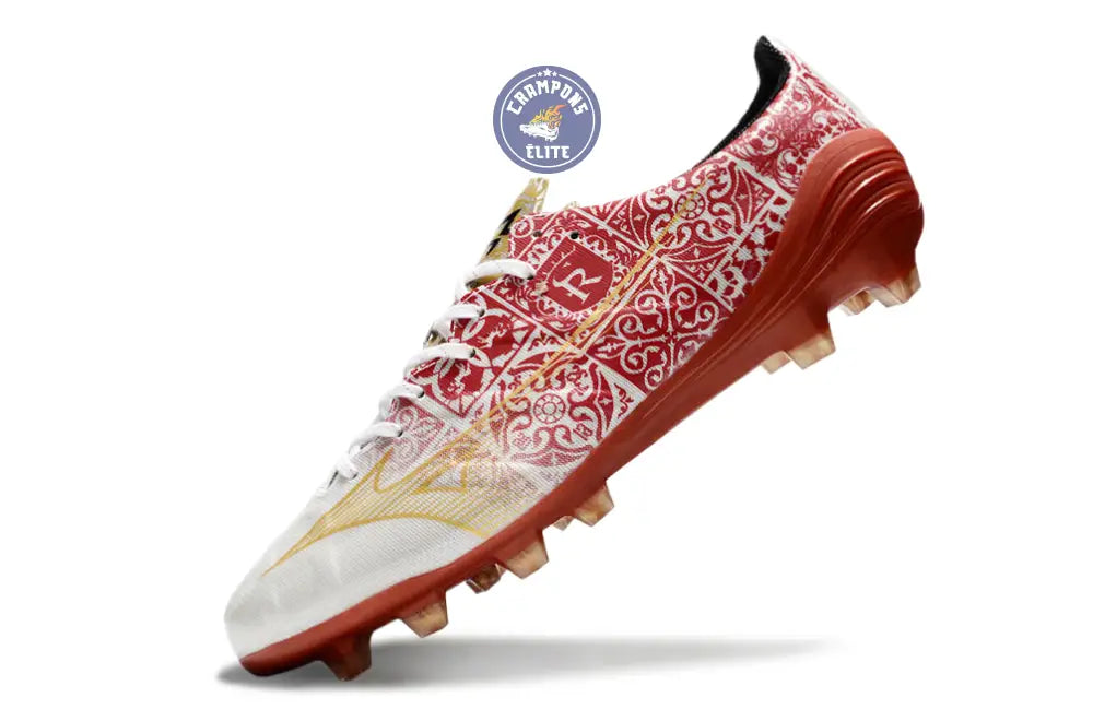 Image of Alpha Made in Japan FG/AG Sergio Ramos 4 Vol. lll - Blanc/Doré/Rouge ÉDITION LIMITÉE