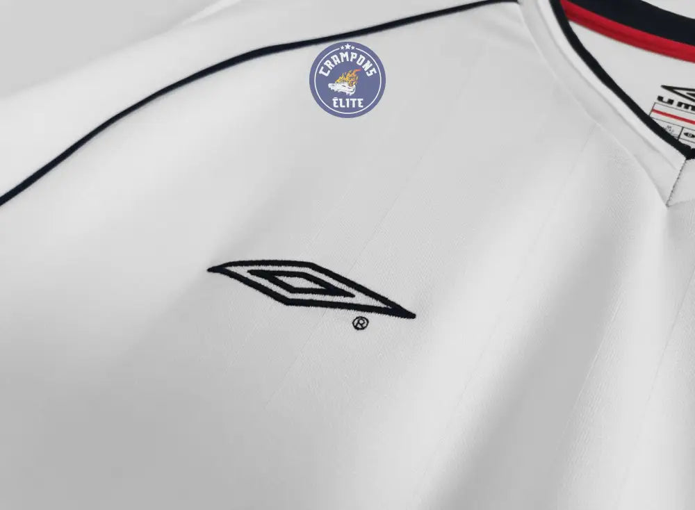 Angleterre 2002 Domicile à manches longues