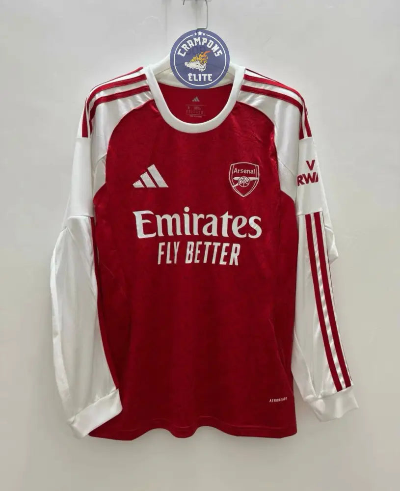 Arsenal 2025/26 Domicile à manches longues